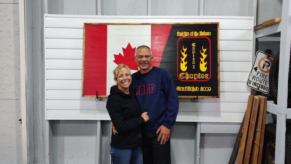 Paul, Tracey and their&nbsp;MC!